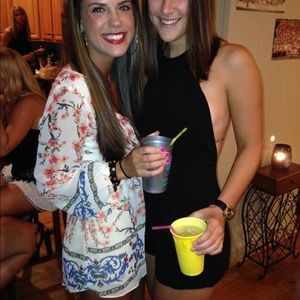 Long Sleeve Floral Romper